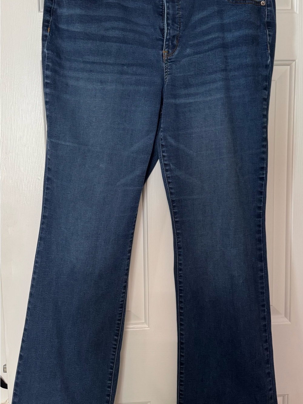 Wonderly Dark Blue Flare Jeans